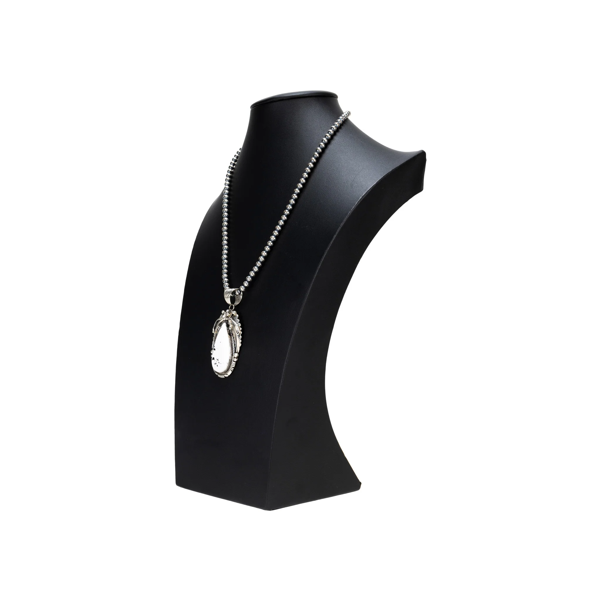 White Buffalo Turquoise Necklace - Image 4