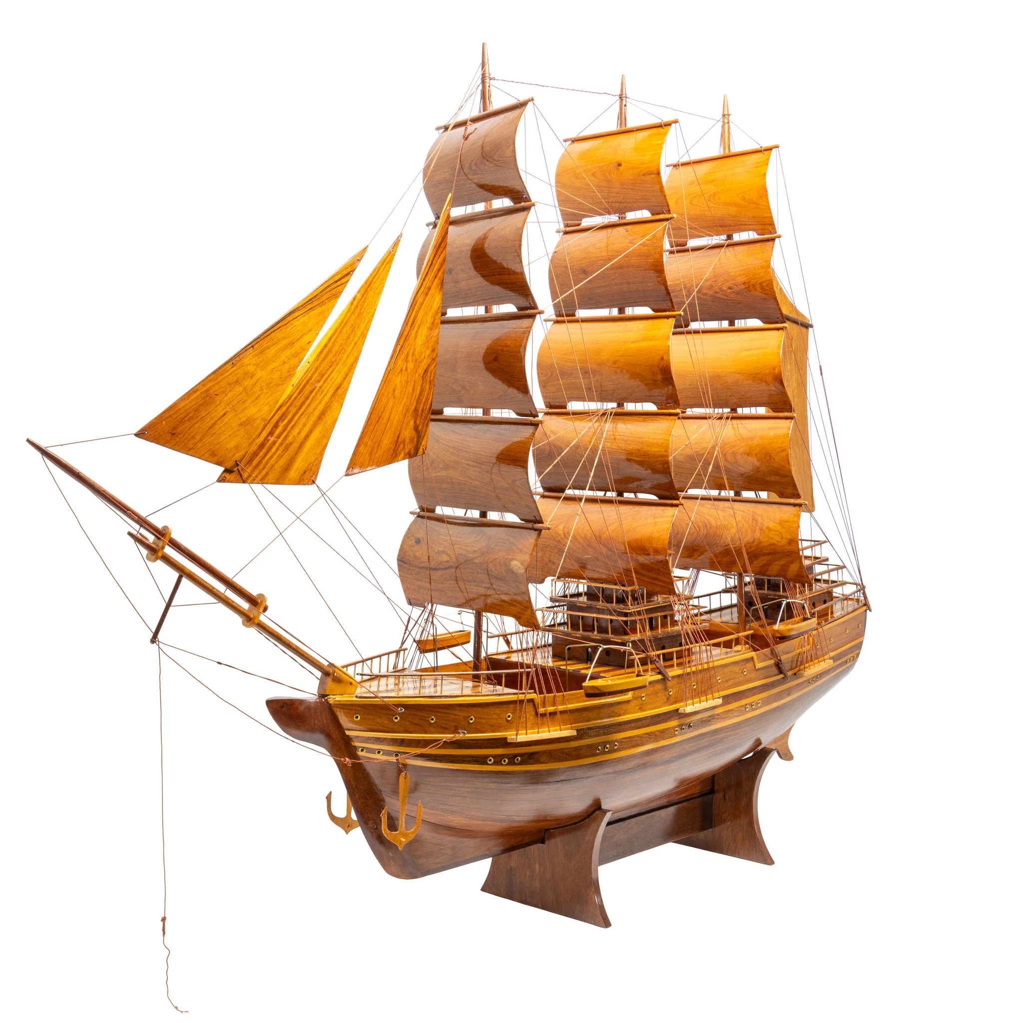 Wooden Model Ship - Image 2