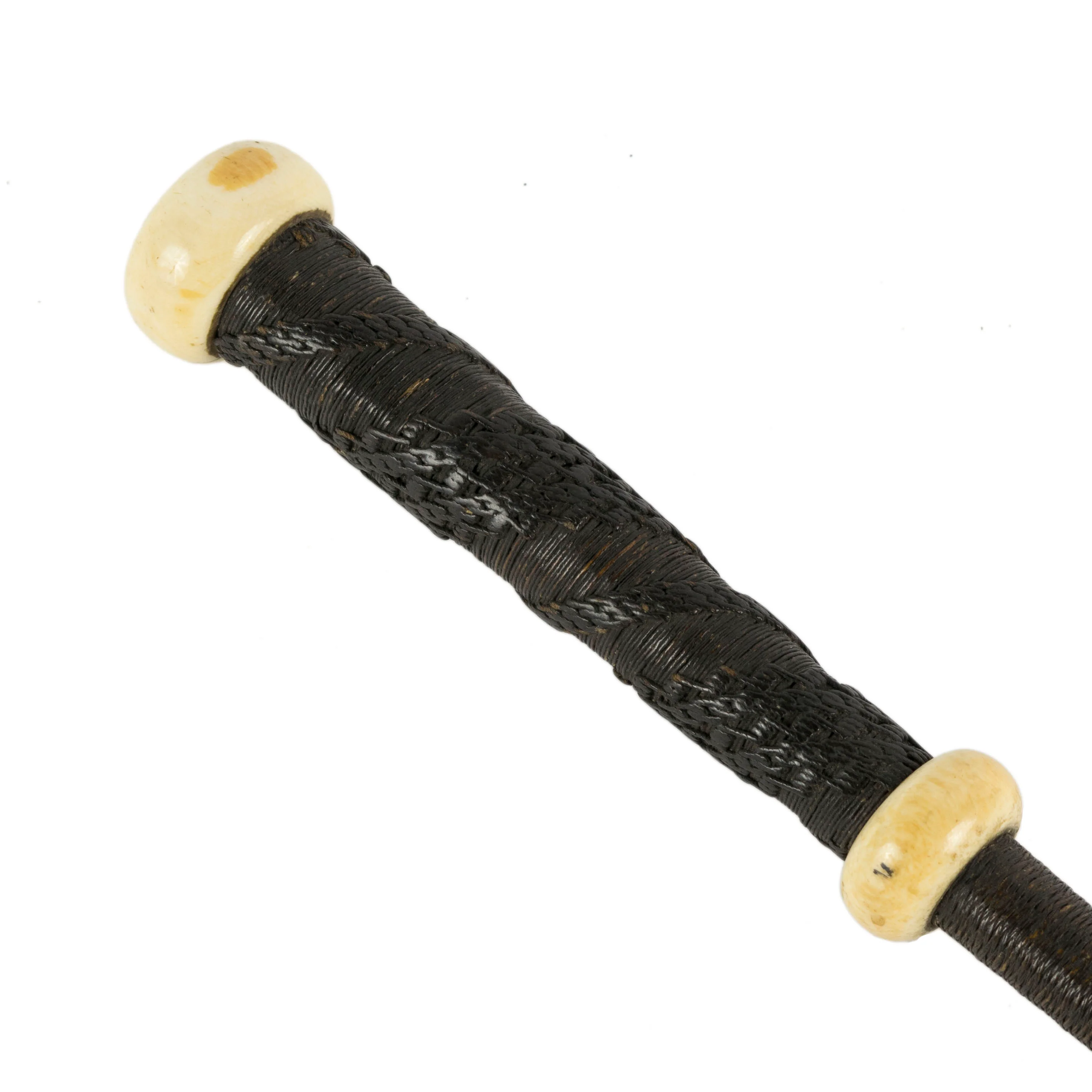 Woven Leather Quirt - Image 2